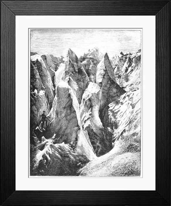 Framed Print : Rosenlaui Glacier Framed Print : Rosenlaui Glacier