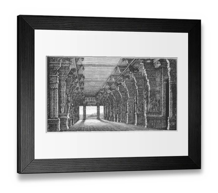 Framed Print : Pagoda at Madura, India Framed Print : Pagoda at Madura, India