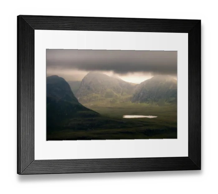 Framed Print : Landscape form Stac Pollaidh walk, Highland Framed Print : Landscape form Stac Pollaidh walk, Highland