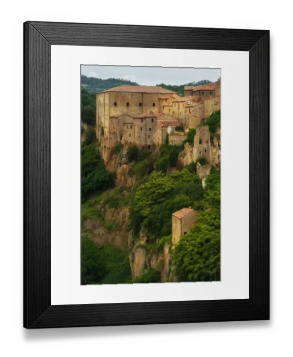 Framed Print : Solano, Italy
