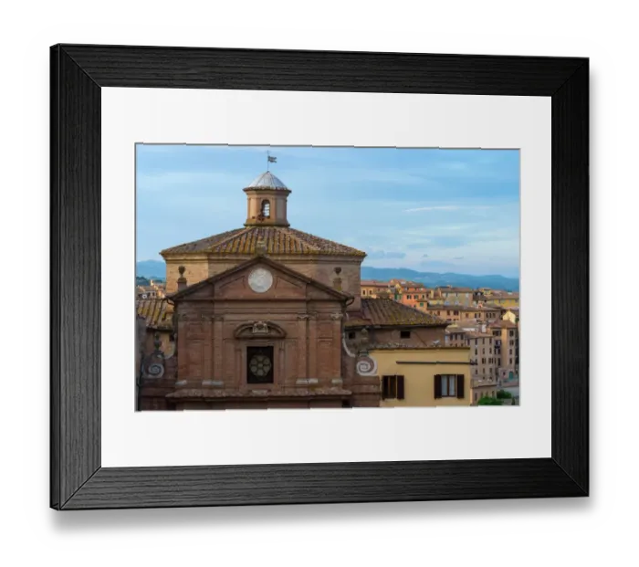 Framed Print : Siena cityscape, Tuscany, Italy Framed Print : Siena cityscape, Tuscany, Italy