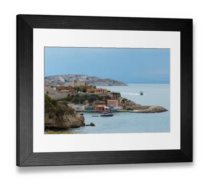 Framed Print : Marseille Bay Framed Print : Marseille Bay