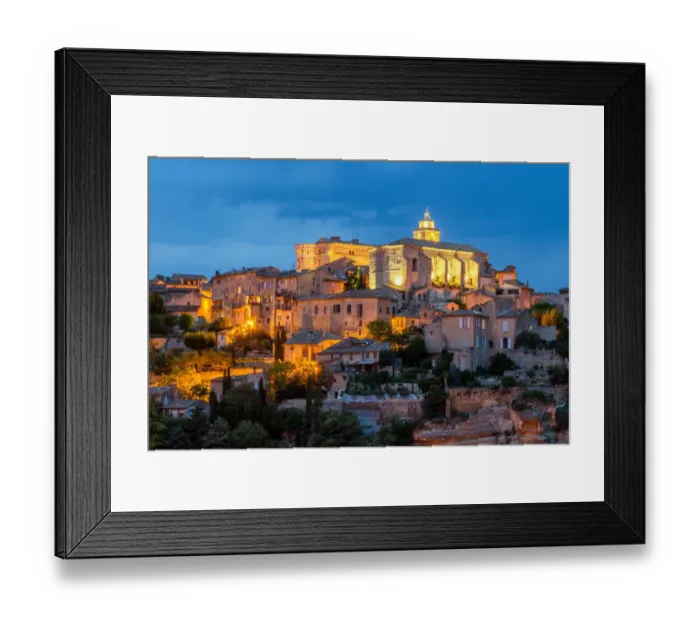 Framed Print : Ch?teau de Gordes, France Framed Print : Ch?teau de Gordes, France