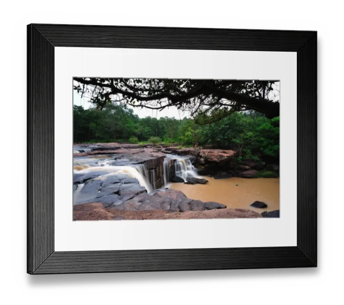 Framed Print : Tat Ton Waterfall Framed Print : Tat Ton Waterfall