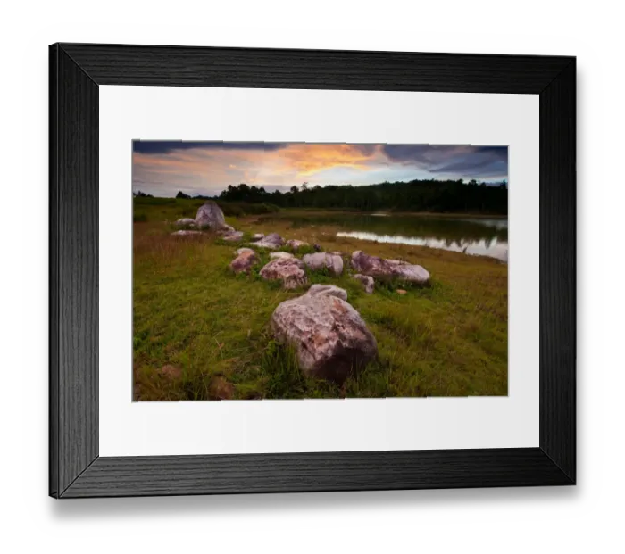 Framed Print : Landscape of Khao Yai National Park