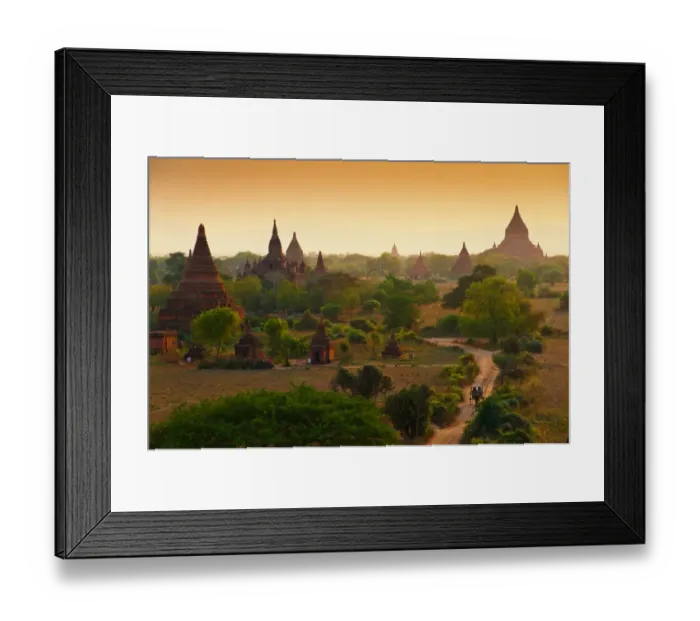 Framed Print : Bagan, Myanmar
