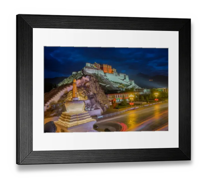 Framed Print : Potala Palace, Tibet, China Framed Print : Potala Palace, Tibet, China