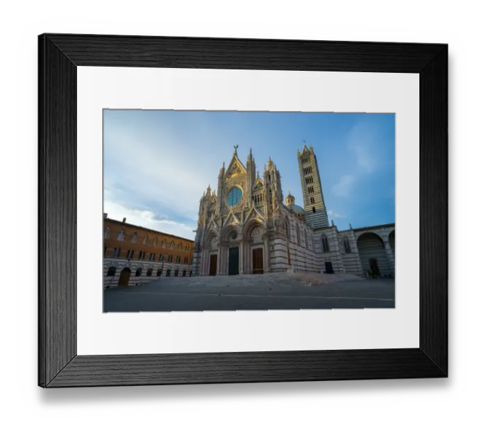Framed Print : Cathedral of Siena, Italy Framed Print : Cathedral of Siena, Italy