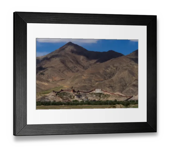 Framed Print : Palcho Monastery, Gyangze, Tibet, China Framed Print : Palcho Monastery, Gyangze, Tibet, China