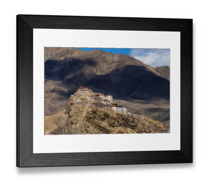 Framed Print : Gyangze Fortress, Tibet, China