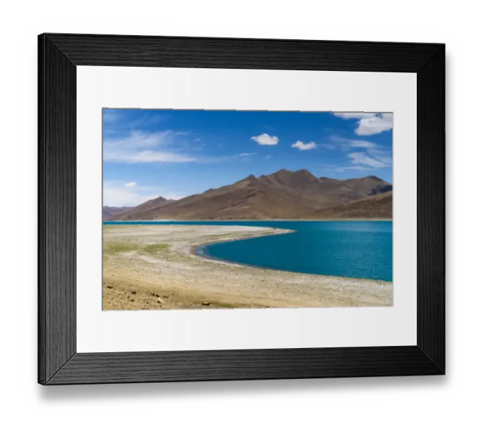 Framed Print : Yamdrok Tso, Tibet, China