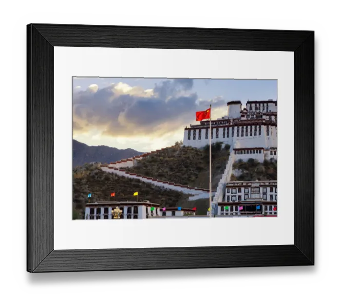 Framed Print : Potala Palace, Tibet, China Framed Print : Potala Palace, Tibet, China