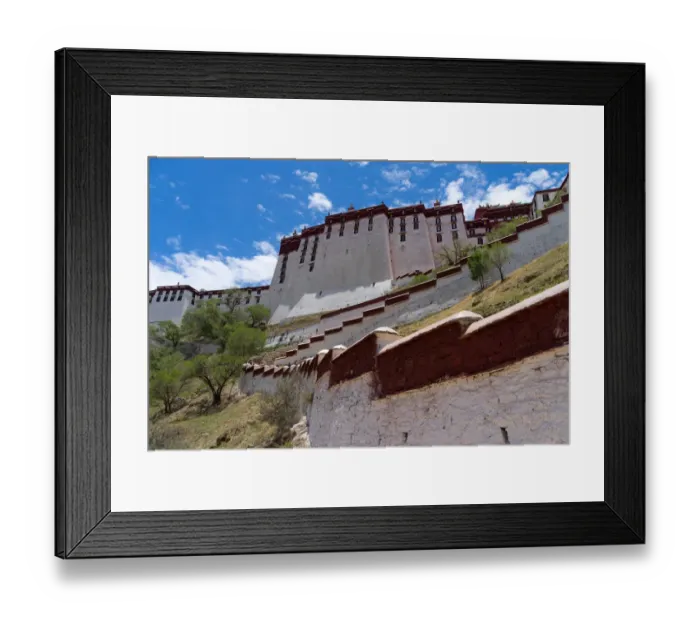 Framed Print : Potala Palace, Tibet, China Framed Print : Potala Palace, Tibet, China