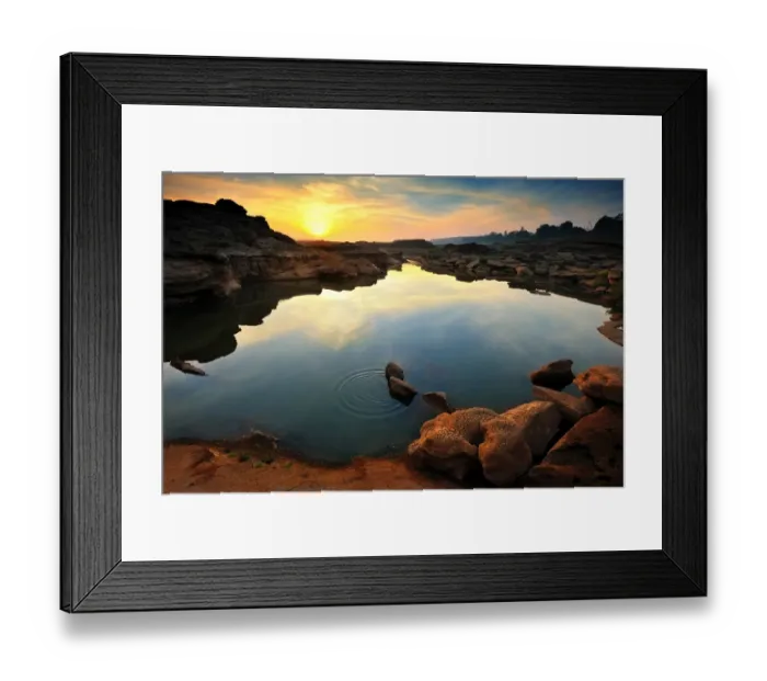 Framed Print : Samphanbok Rocks, Ubon Rachathani, Thailand Framed Print : Samphanbok Rocks, Ubon Rachathani, Thailand