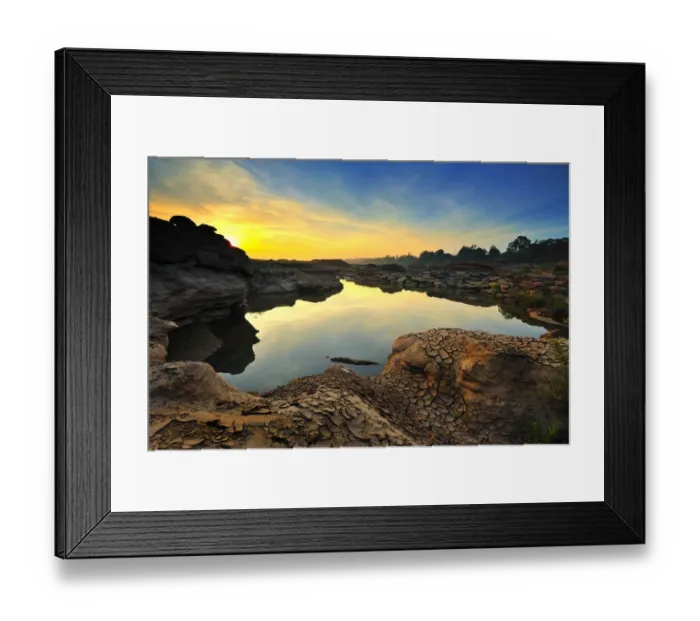 Framed Print : Samphanbok Rocks, Ubon Rachathani, Thailand Framed Print : Samphanbok Rocks, Ubon Rachathani, Thailand
