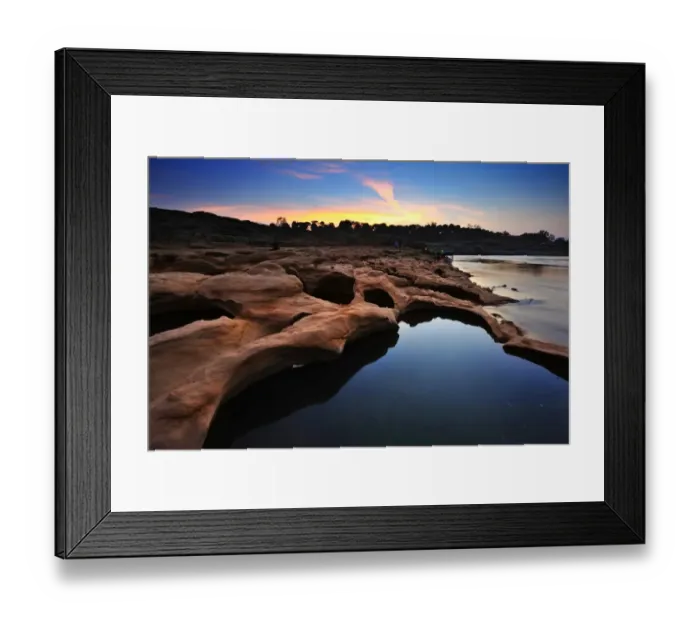 Framed Print : Samphanbok Rocks, Ubon Rachathani, Thailand Framed Print : Samphanbok Rocks, Ubon Rachathani, Thailand