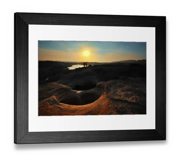 Framed Print : Samphanbok Rocks, Ubon Rachathani, Thailand Framed Print : Samphanbok Rocks, Ubon Rachathani, Thailand