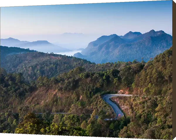 Road over the Doi Ang Khang, Chiangmai