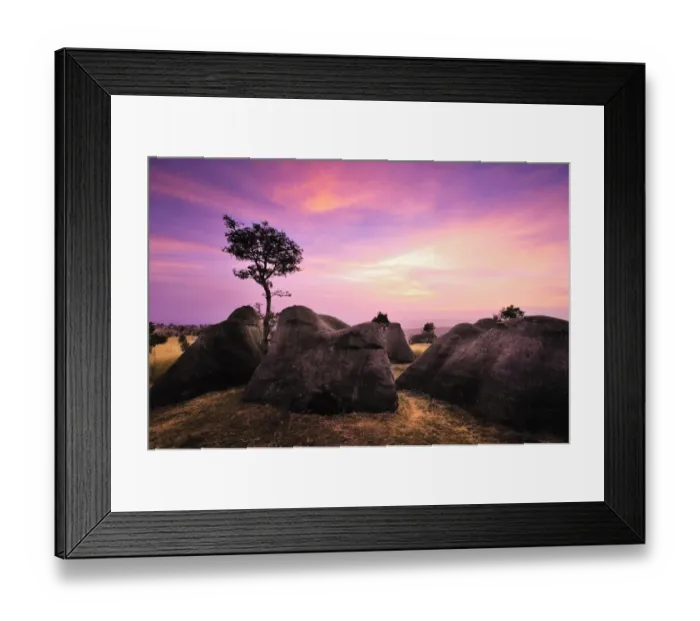 Framed Print : Hin Klong Chang after the sunset Framed Print : Hin Klong Chang after the sunset