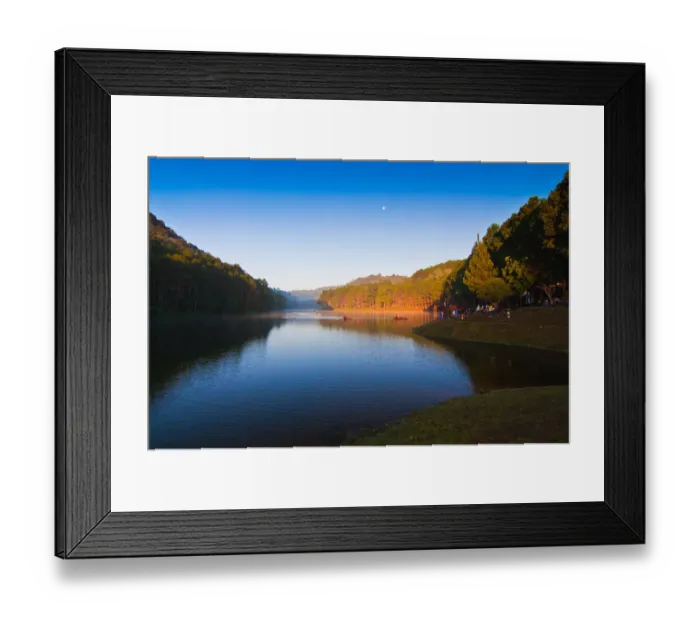 Framed Print : The big pond in Pang Ung