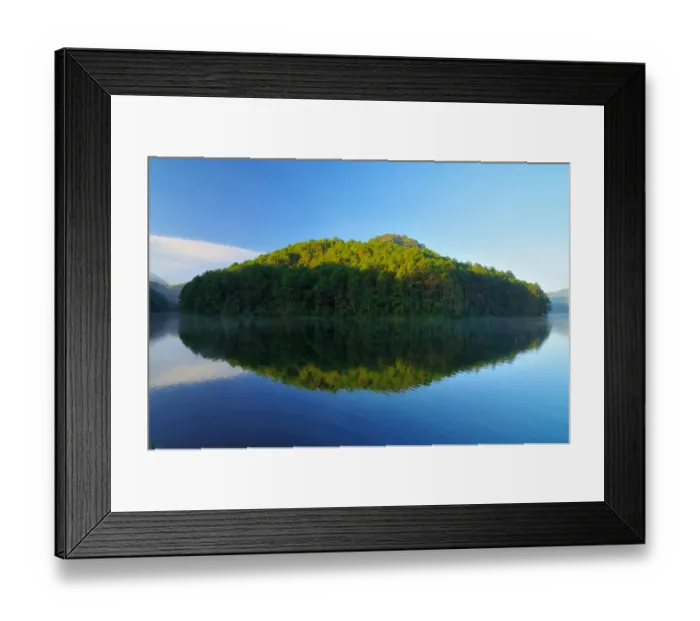 Framed Print : The big pond in Pang Ung Framed Print : The big pond in Pang Ung