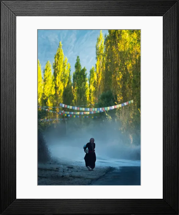 Framed Print : A ladakhi women Framed Print : A ladakhi women