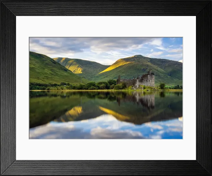 Framed Print : The Reflection of Kilchurn Castle Framed Print : The Reflection of Kilchurn Castle