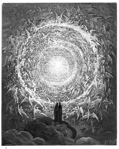 The circle of angels paradiso 1870