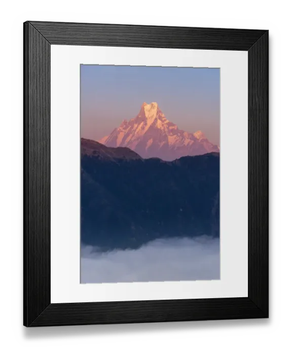 Framed Print : The view of Machhapuchhre (Fish tail) from Poon hill Framed Print : The view of Machhapuchhre (Fish tail) from Poon hill