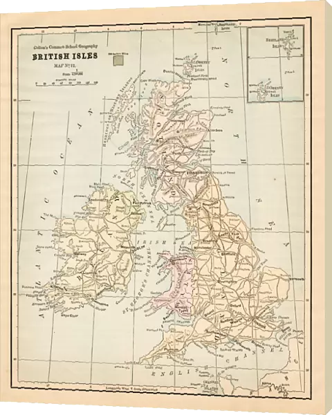 Biritsh Isles map 1881