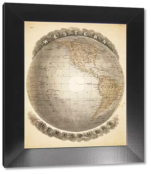 World western hemispheres 1883