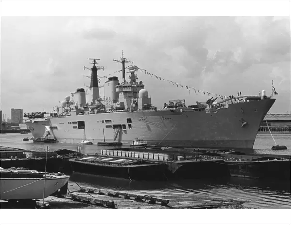 British aircraft carrier HMS Ark Royal