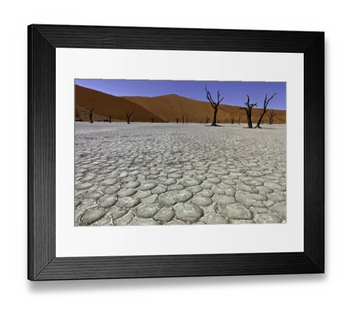 Framed Print : Dead Vlei in Sussusvlei, Namibia Framed Print : Dead Vlei in Sussusvlei, Namibia