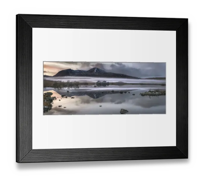 Framed Print : Loch na h-Achlaise #7 in Color Framed Print : Loch na h-Achlaise #7 in Color