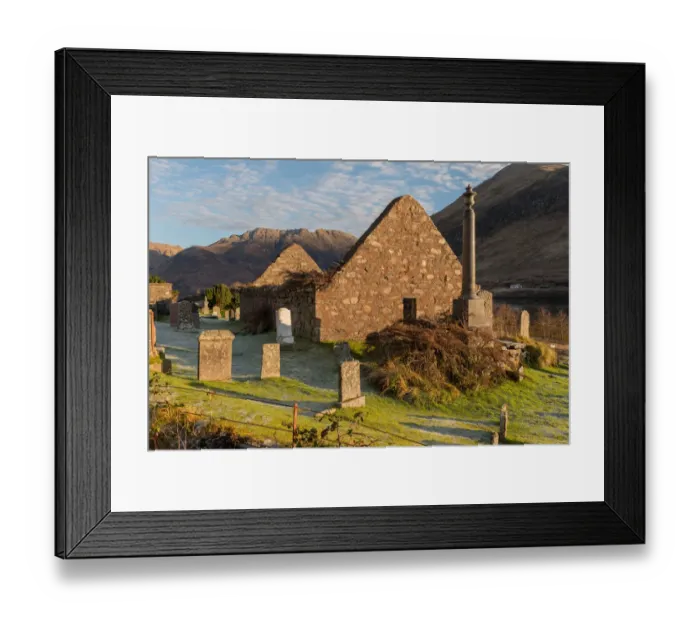 Framed Print : St Dubhthachs Church or Clachan Duich Cemetery Framed Print : St Dubhthachs Church or Clachan Duich Cemetery
