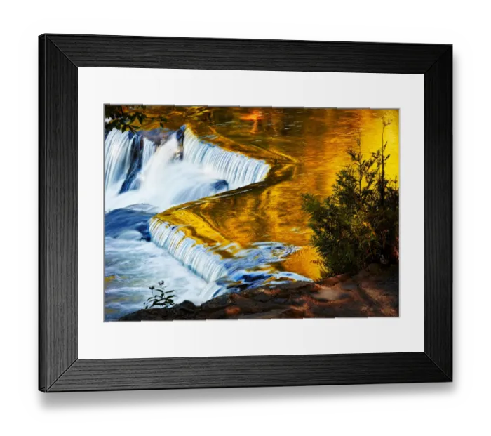 Framed Print : Bond Falls Framed Print : Bond Falls