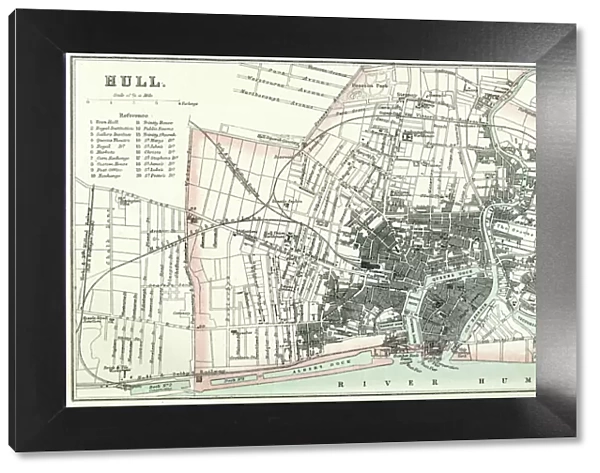 Map of Hull