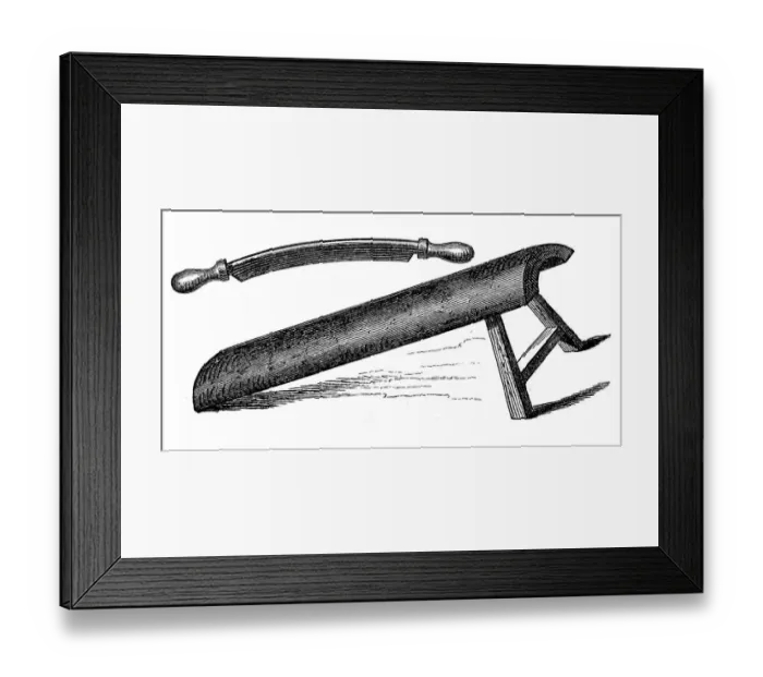 Framed Print : Processing leather tool Framed Print : Processing leather tool