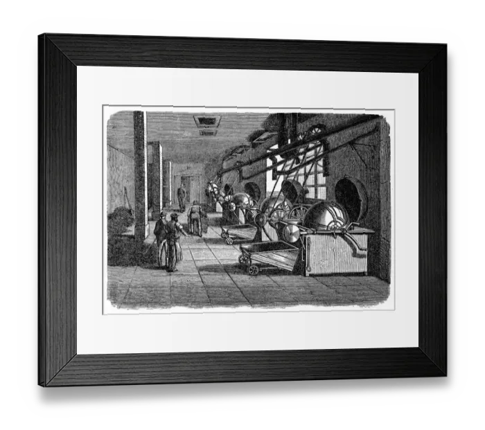 Framed Print : Coffee Roasting apparatus Framed Print : Coffee Roasting apparatus
