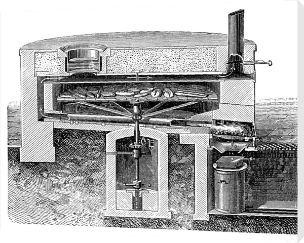 Bakery oven section