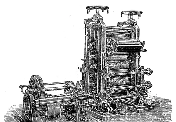 The paper industry machine