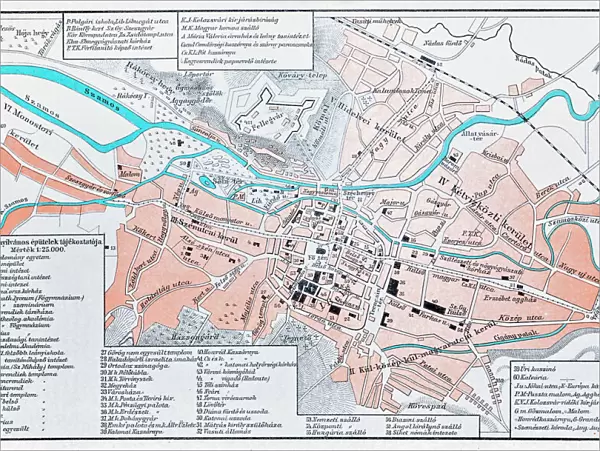 Cluj Napoca, romania map