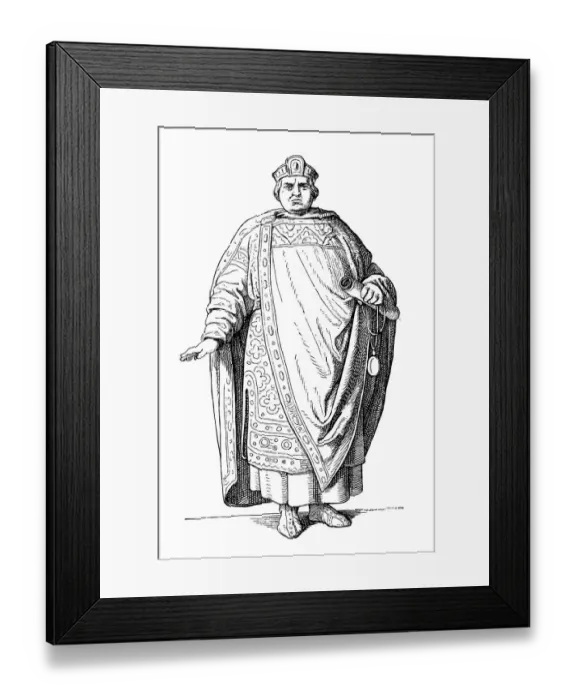 Framed Print : Charles the Fat Framed Print : Charles the Fat
