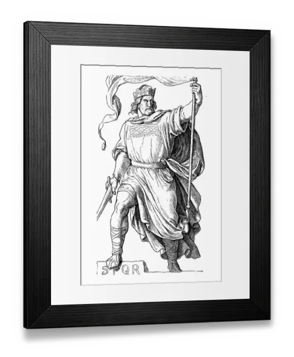 Framed Print : Arnulf of Carinthia