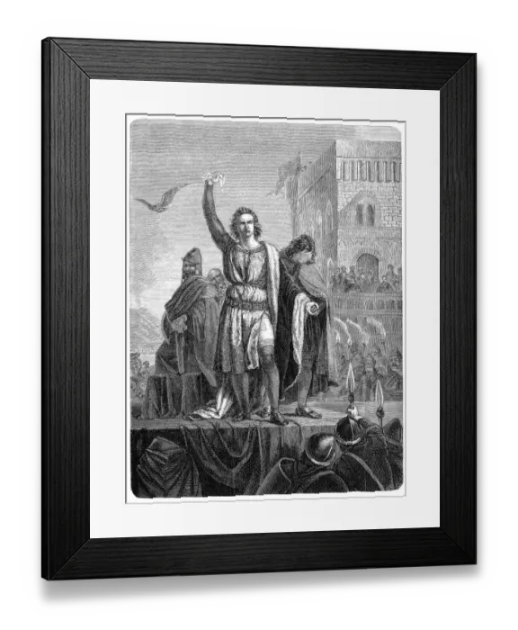 Framed Print : Conrad, Duke of Swabia, assumed the title of King of Jerusalem and Sicily Framed Print : Conrad, Duke of Swabia, assumed the title of King of Jerusalem and Sicily