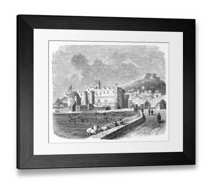 Framed Print : Castel Nuovo, Napoles