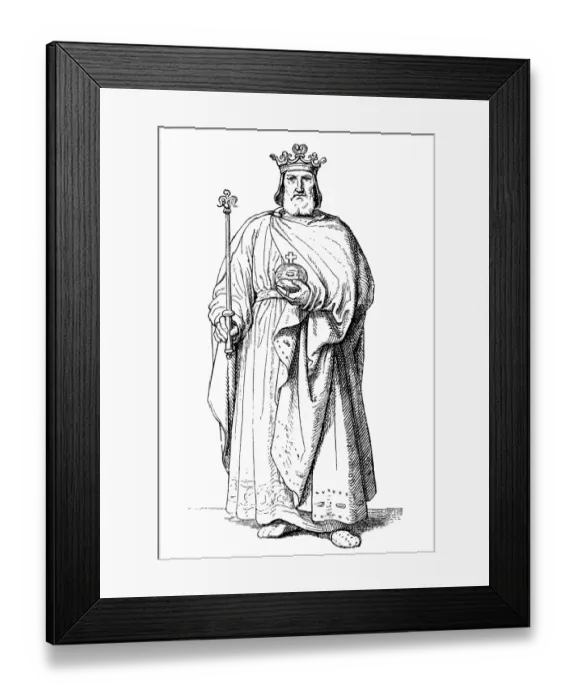 Framed Print : Lothair III, Holy Roman Emperor Framed Print : Lothair III, Holy Roman Emperor