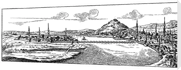 Buda and Pest from 17 century