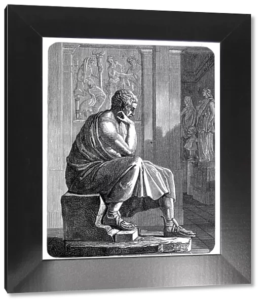 Aristotle (384 BC - 322 BC), Greek philosopher