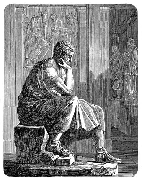 Aristotle (384 BC - 322 BC), Greek philosopher